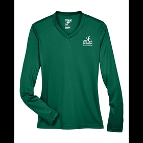 T-Shirt manches longues 100% polyester TEAM - Femme